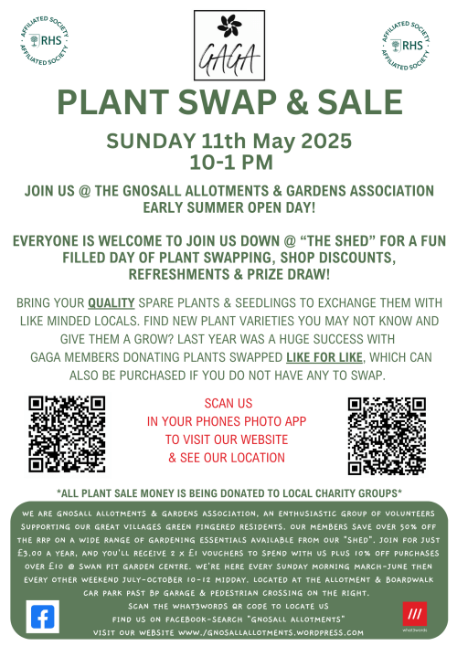 GAGA 2025 plant swap & sale